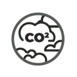 Icon, Carbon footprint, Environment Impact.  EnerWisely is the smart sustainable energy savings app. Take the free online energy audit. Get cheap electricity. Save energy, save money, help the planet. 