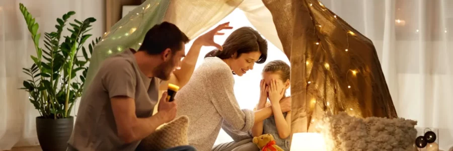 Picture, family playing camping tent with flashlights. Picture, graph, Texas electricity plans. Smart up your power to choose. EnerWisely is the smart app to compare plans based on your consumption and get cheap electricity. Sign up free