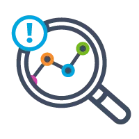 Icon, warning, uncover the hidden factors that increase your energy bills. The smart app to reduce your energy bills and your carbon footprint