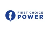 Picture, logo First Chioce Power. Texas electricity plans. Smart up your power to choose. EnerWisely is the smart app to compare plans based on your consumption and get cheap electricity. Sign up free