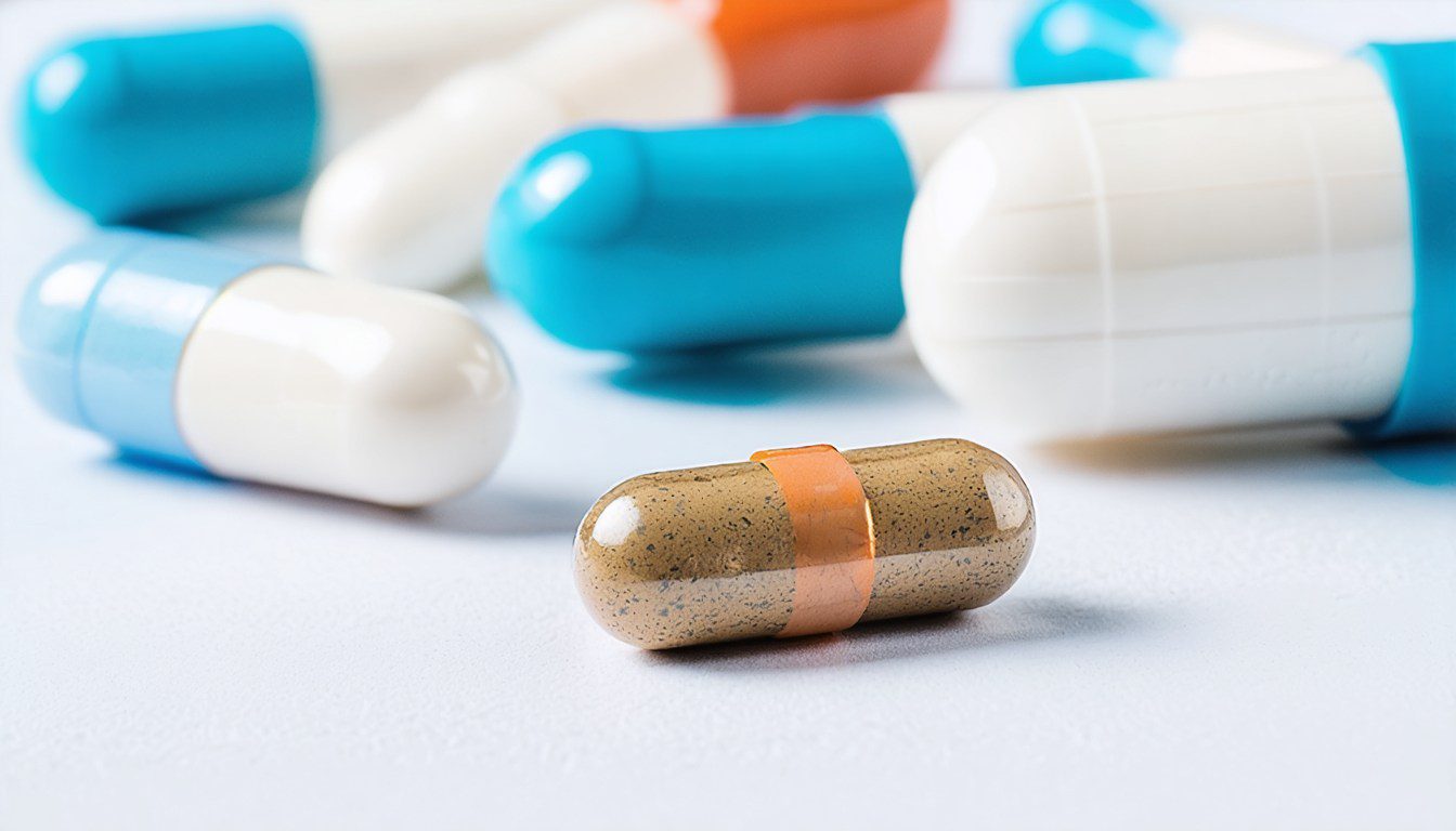 Blister pack of vardenafil tablets on a bedside table symbolizing treatment for erectile dysfunction