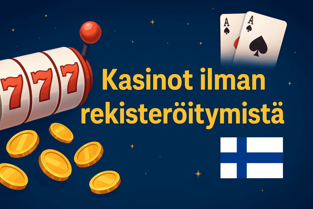 Kasinopelit Ilman Rekisteröitymistä Vapaa Pelaaminen Nyt!
